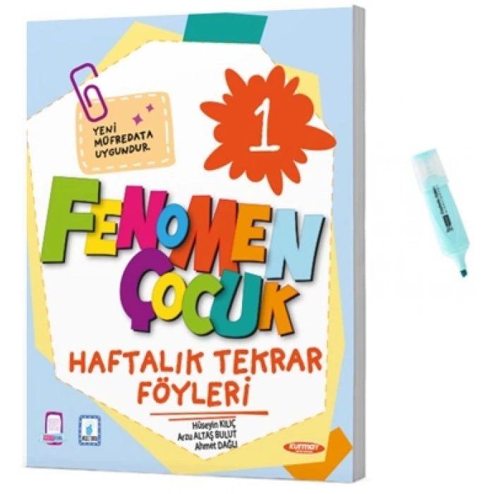 1.Sınıf Haftalık Tekrar Föyleri