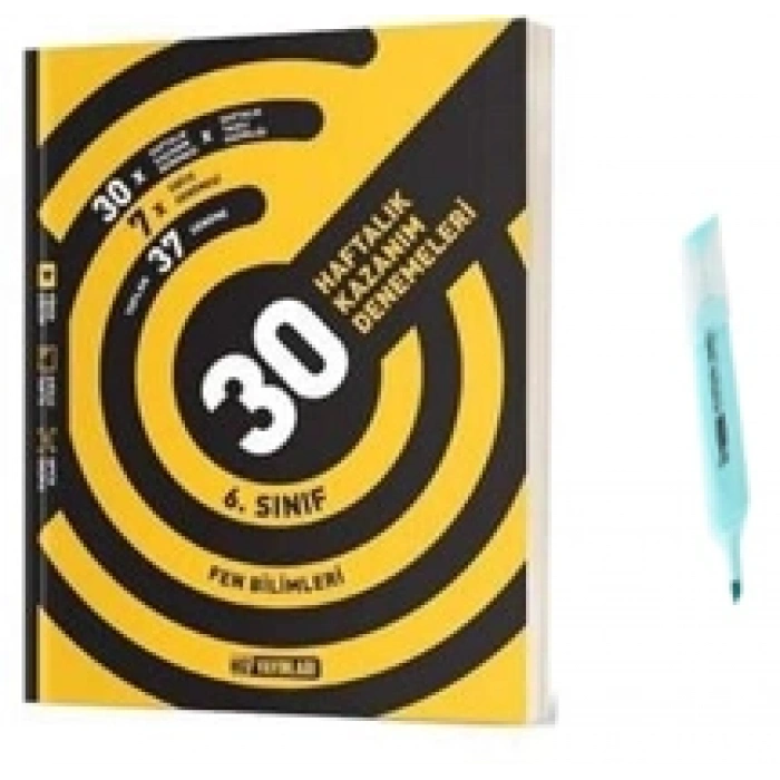 6.Sınıf Fen Bilimleri 30 Haftalık Deneme (Yeni Müfredat)