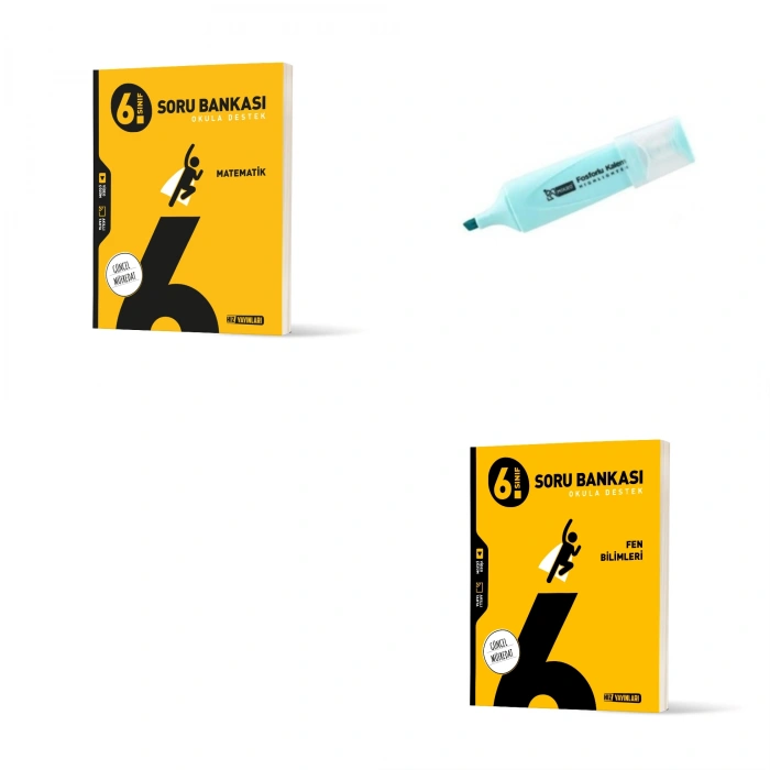 6.Sınıf Matematik Ve Fen Bilimleri Soru Bankası (Yeni Müfredat)