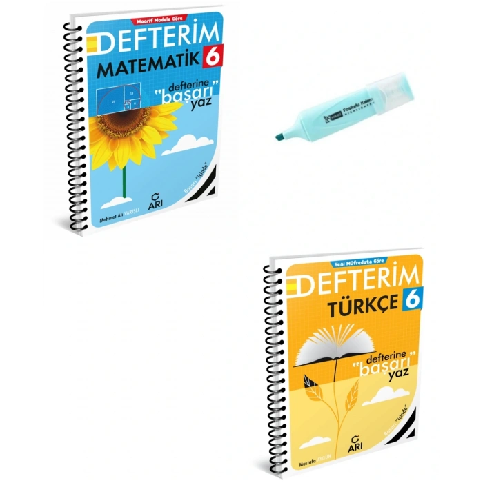 6.Sınıf Matematik Ve Türkçe Akıllı Defterim