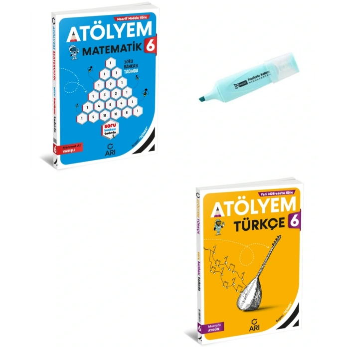 6.Sınıf Matematik Ve Türkçe Atölyem Soru Bankası