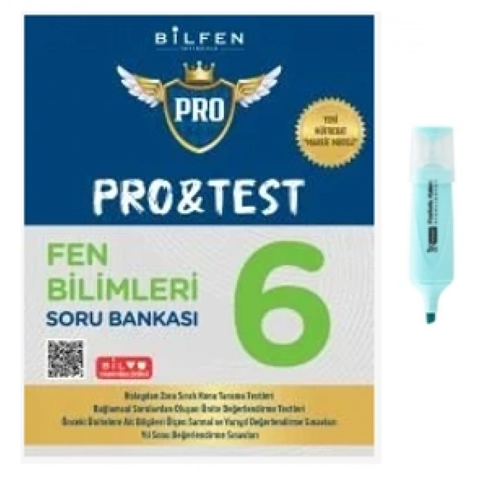 6.Sınıf ProTest Fen Bilimleri Soru Bankası Yeni Müfredat