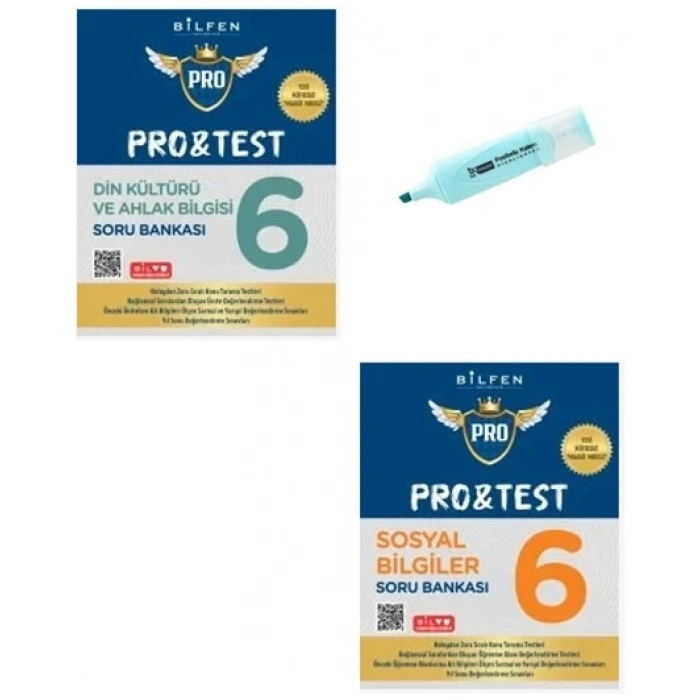 6.Sınıf ProTest Din Kültürü Sosyal Bilgiler Soru Bankası Yeni Müfredat