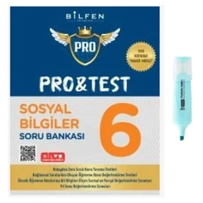 6.Sınıf ProTest Sosyal Bilgiler Soru Bankası Yeni Müfredat