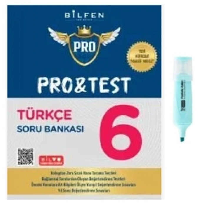 6.Sınıf ProTest Türkçe Soru Bankası Yeni Müfredat