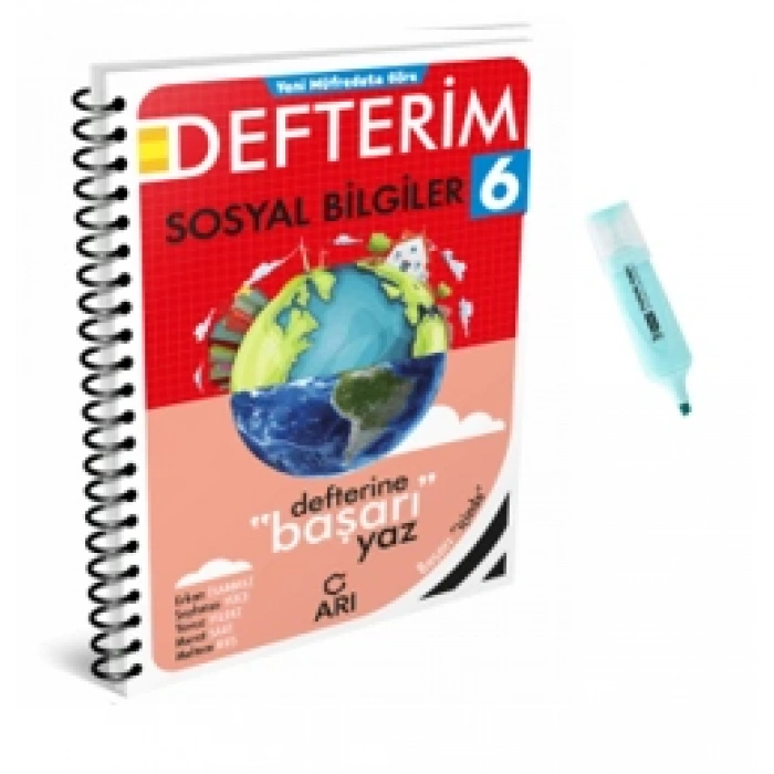 6.Sınıf Sosyal Bilgiler Akıllı Defterim (Yeni Müfredat)