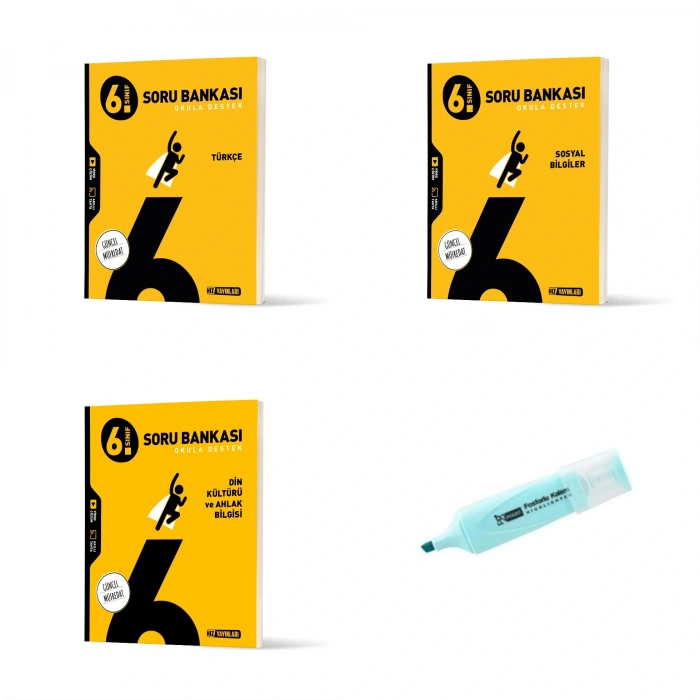 6.Sınıf Türkçe Sosyal Bilgiler Ve Din Soru Bankası (Yeni Müfredat)