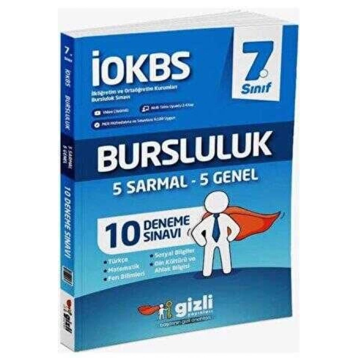 7. Sınıf İOKBS Bursluluk 10 Deneme Sınavı