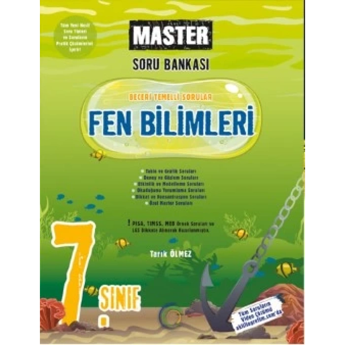7. Sınıf Master Fen Bilimleri Soru Bankası