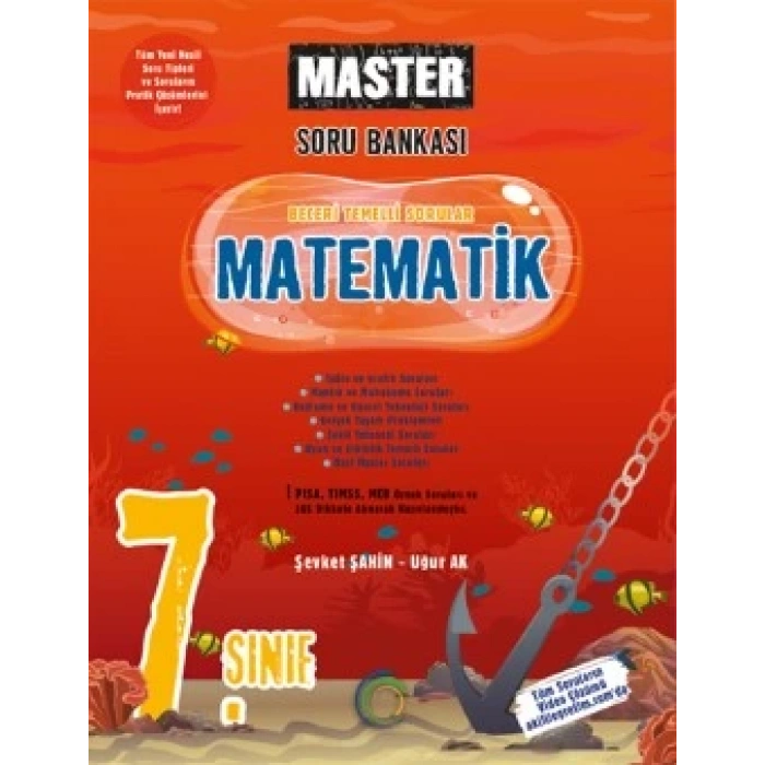 7. Sınıf Master Matematik Soru Bankası