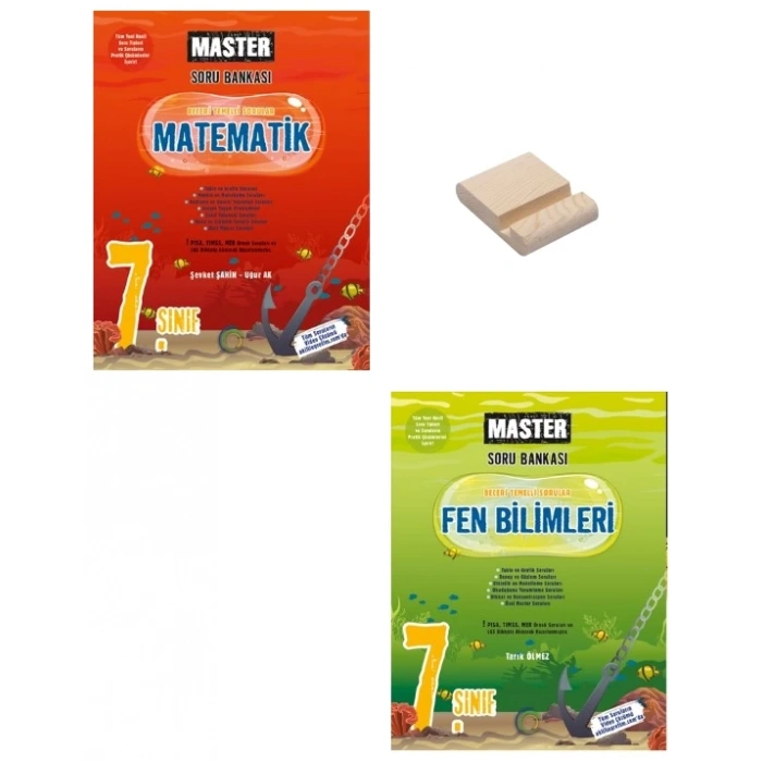 7. Sınıf Master Matematik ve Fen Bilimleri Soru Bankası