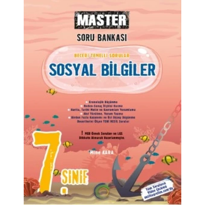 7. Sınıf Master Sosyal Bilgiler Soru Bankası