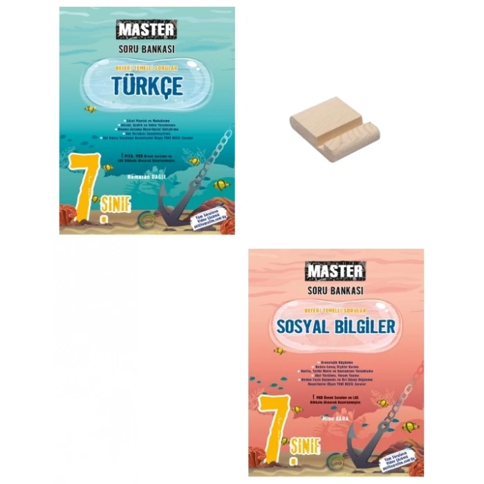7. Sınıf Master Türkçe ve Sosyal Bilgiler Soru Bankası