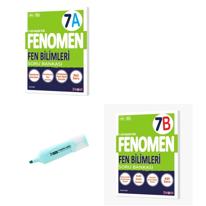 7. Sınıf Fen Bilimleri A Ve Fen Bilimleri B Soru Bankası