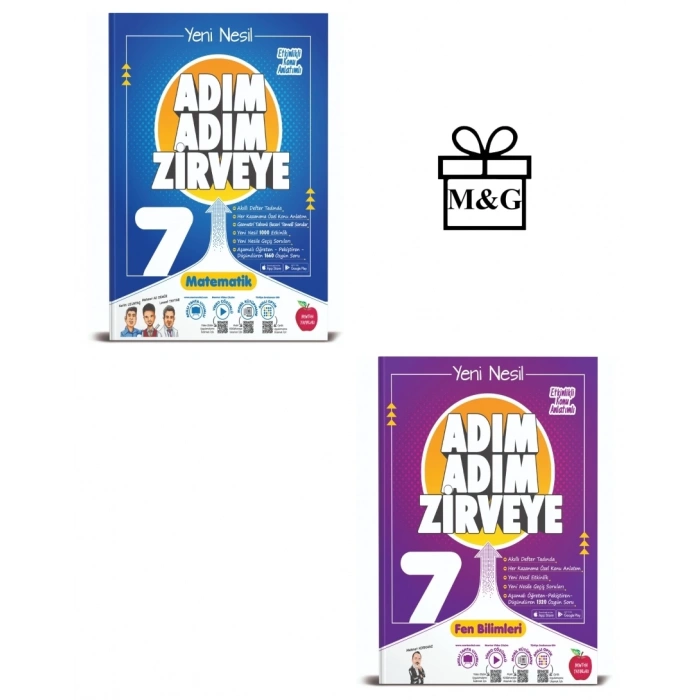 7.Sınıf Adım Adım Matematik Ve Fen Bilimleri  Konu Anlatımlı