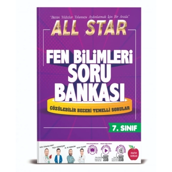 7.Sınıf All Star Fen Bilimleri Soru Bankası