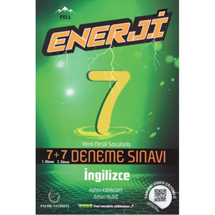 7.SINIF ENERJİ İNGİLİZCE 7+7 DENEME SINAVI