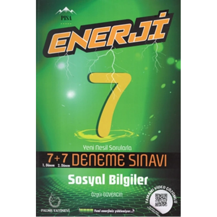 7.SINIF ENERJİ SOSYAL BİLGİLER 7+7 DENEME SINAVI