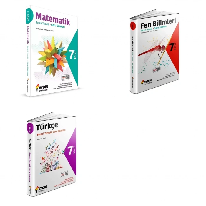 7.Sınıf Matematik Fen Bilimleri Türkçe BTS Soru Bankası