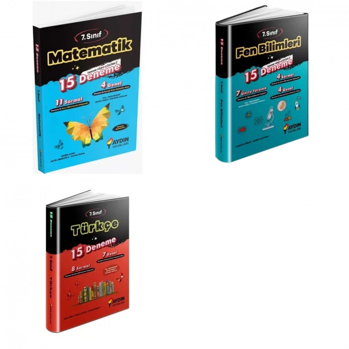 7.Sınıf Matematik Fen Bilimleri Türkçe Deneme