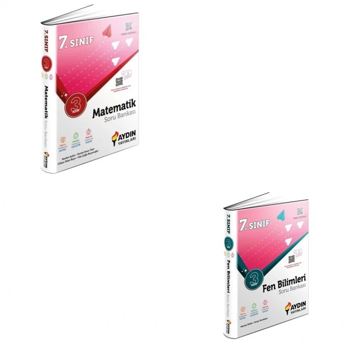7.Sınıf Matematik Fen Bilimleri 3 Adım Soru Bankası