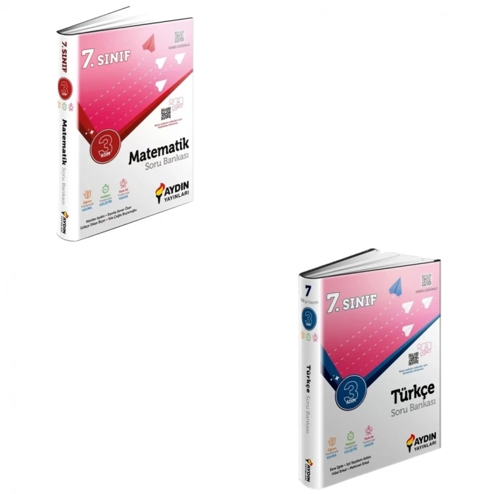 7.Sınıf Matematik Türkçe 3 Adım Soru Bankası