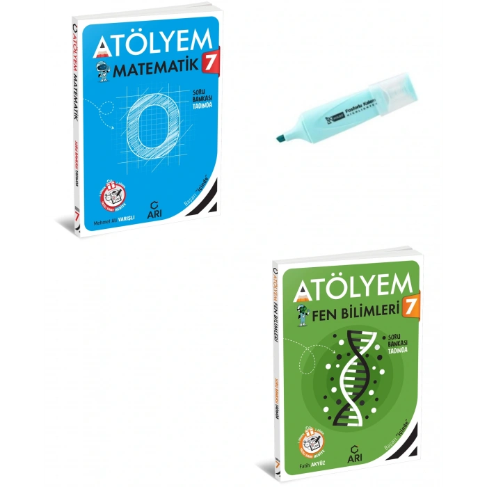 7.Sınıf Matematik Ve Fen Bilimleri Atölyem Soru Bankası