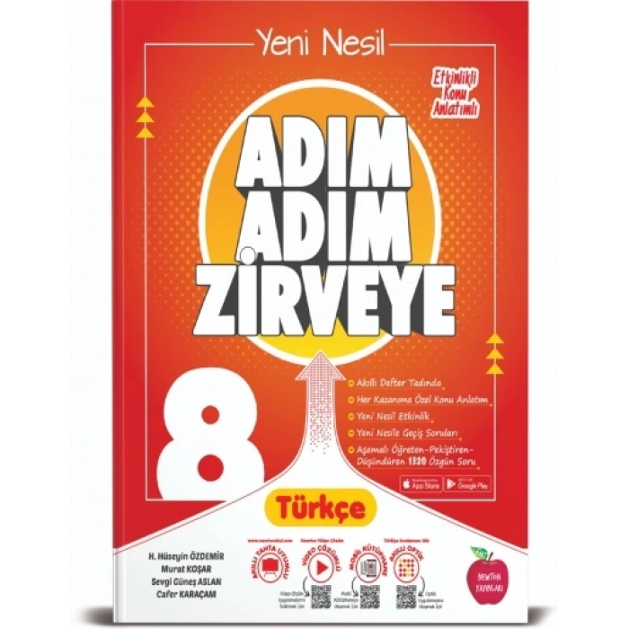 8.Sınıf Adım Adım Türkçe Konu Anlatımlı
