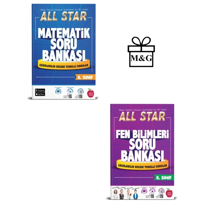 8.Sınıf All Star Matematik Ve Fen Bilimleri Soru Bankası