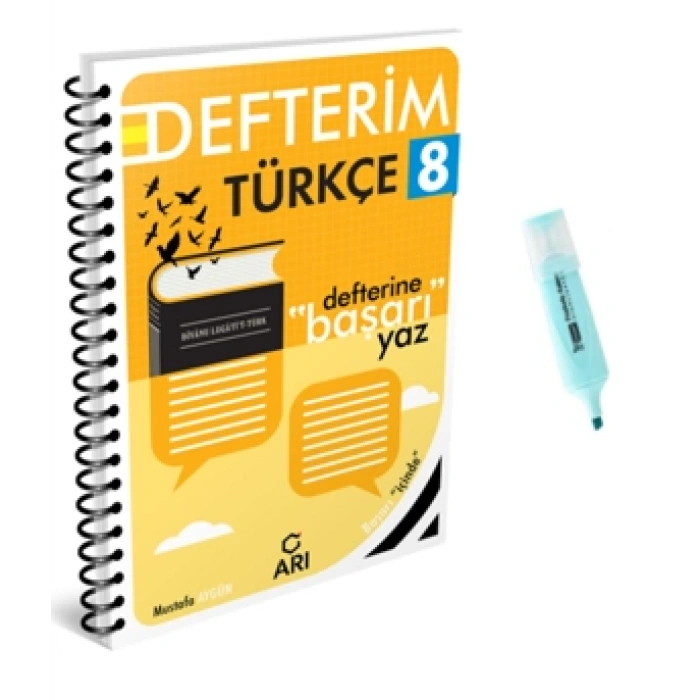 8.Sınıf TürkçeMino Türkçe Akıllı Defterim