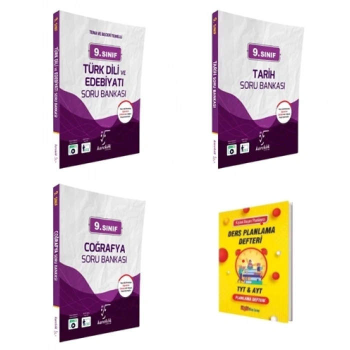 9. Sınıf 2025 Edebiyat Tarih Coğrafya Soru Bankası