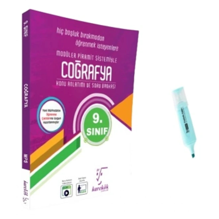 9.Sınıf Coğrafya MPS Konu Anlatımı Ve Soru Bankası (Yeni Müfredat)