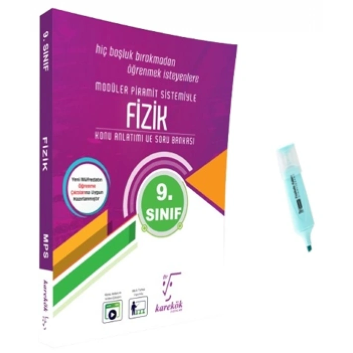 9.Sınıf Fizik MPS Konu Anlatımı Ve Soru Bankası (Yeni Müfredat)