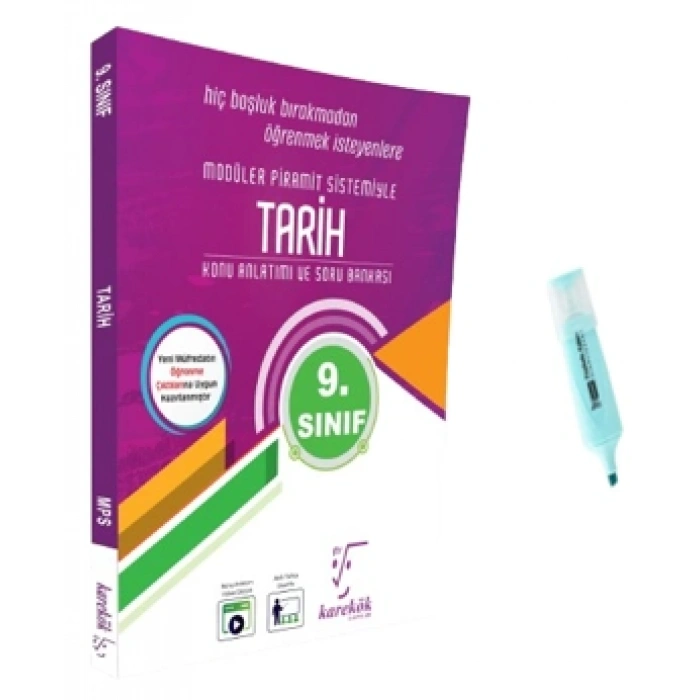 9.Sınıf Tarih MPS Konu Anlatımı Ve Soru Bankası (Yeni Müfredat)