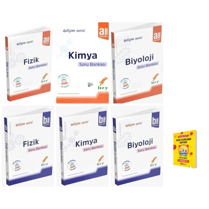 A-B Serisi Fizik Kimya Biyoloji Video Çözümlü Soru Bankası
