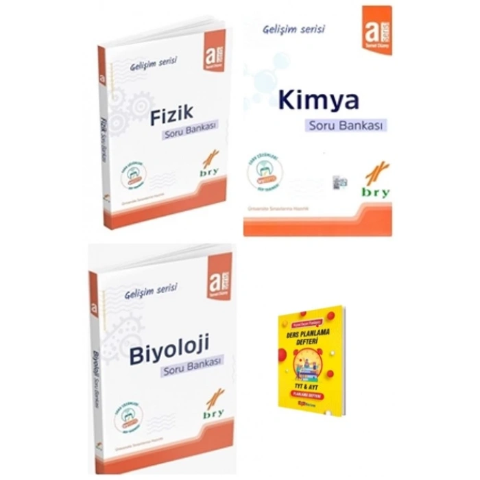 A Serisi Fizik kimya biyoloji Video Çözümlü Soru Bankası