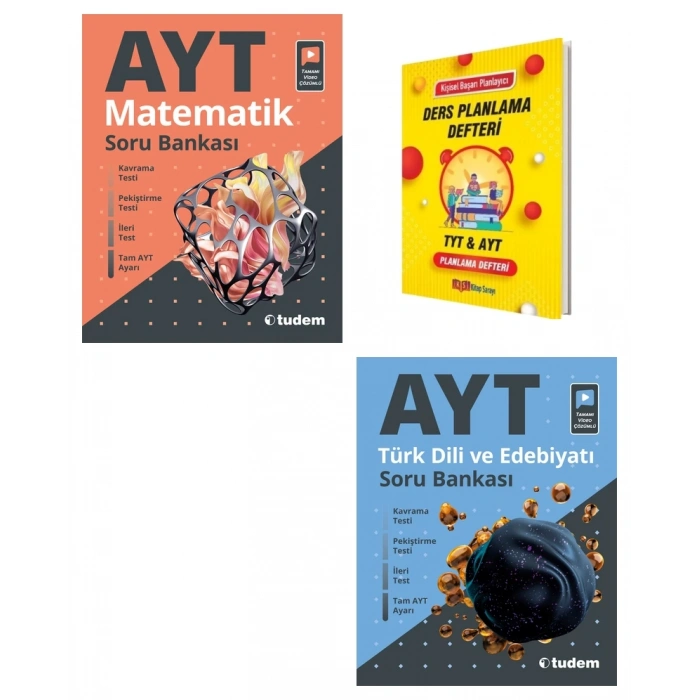 AYT Matematik ve Edebiyat Eşit Ağırlık Soru Bankası Seti