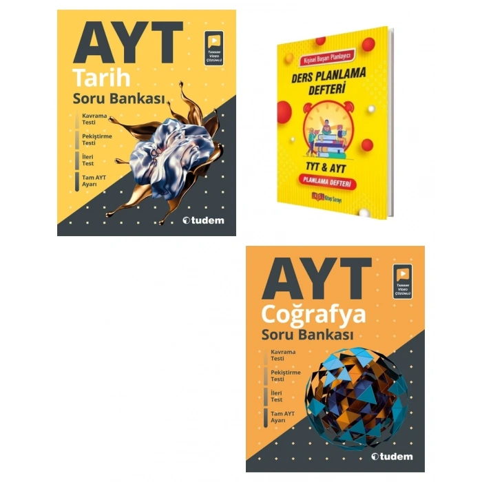 AYT Tarih ve Coğrafya Soru Bankaları