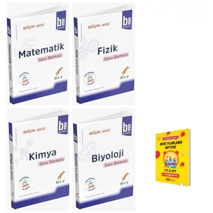 B Serisi Matematik Fizik kimya biyoloji Video Çözümlü Soru Bankası