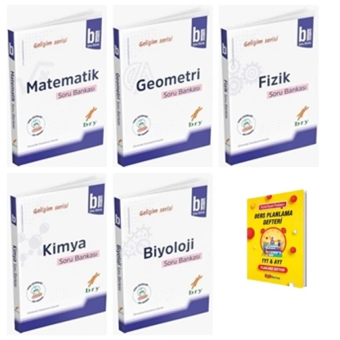 B Serisi Matematik Geometri Fizik kimya biyoloji Soru Bankası