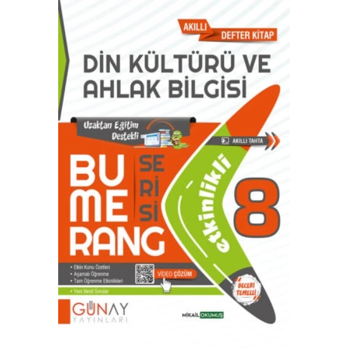 BUMERANG LGS 8. Sınıf Etkinlikli Din Kültürü