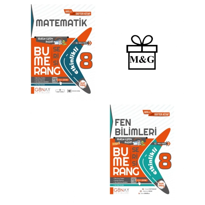 BUMERANG LGS 8. Sınıf Etkinlikli Matematik ve Fen Bilimleri