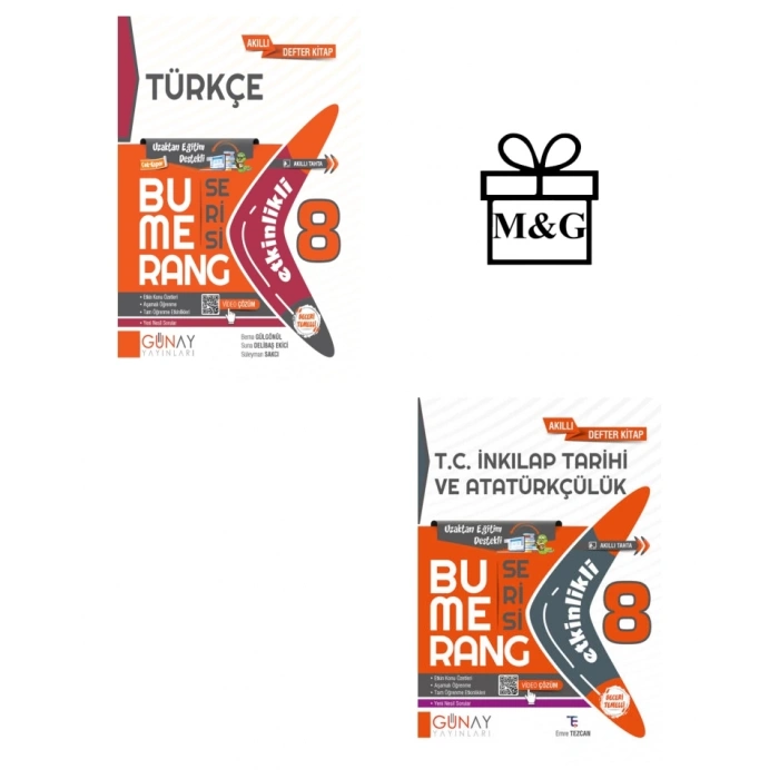 BUMERANG LGS 8. Sınıf Etkinlikli Türkçe ve İnkılap Tarihi
