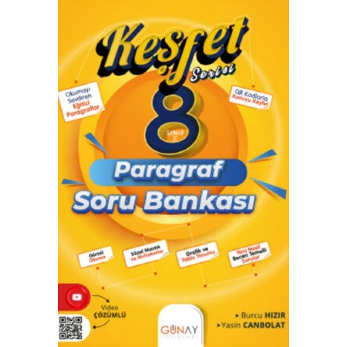 Keşfet 8. Sınıf LGS Paragraf Soru Bankası