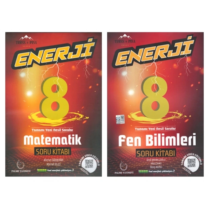 LGS 8. Sınıf Enerji Matematik ve Fen Bilimleri Soru Bankası