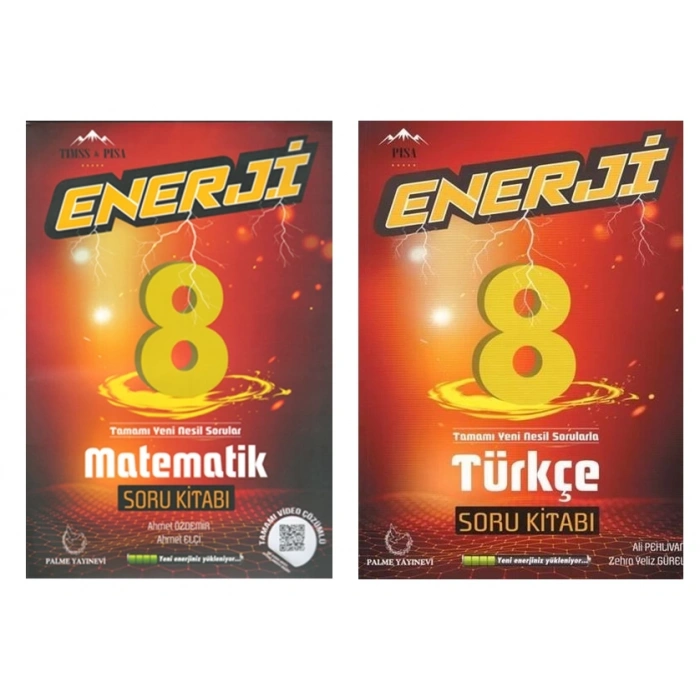 LGS 8. Sınıf Enerji Matematik ve Türkçe Soru Bankası