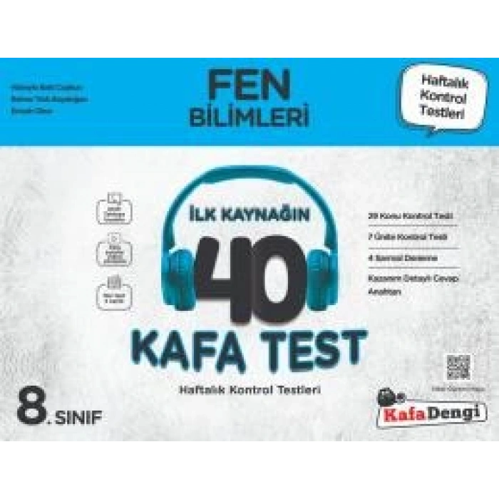 LGS 8. Sınıf Fen Bilimleri 40 Kafa Test