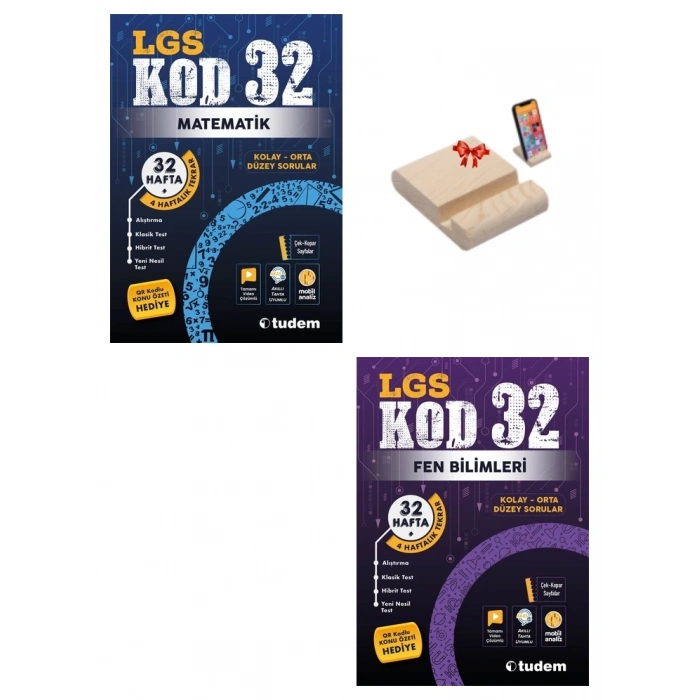 LGS 8. SINIF KOD32 MATEMATİK VE FEN BİLİMLERİ SORU BANKASI