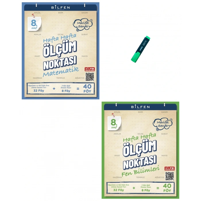 LGS 8. Sınıf Ölçüm Noktası Matematik ve Fen Bilimleri