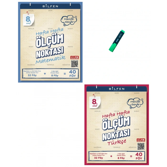 LGS 8. Sınıf Ölçüm Noktası Matematik ve Türkçe